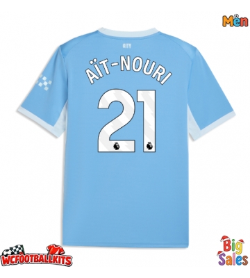 Manchester City Rayan Ait-Nouri #21 Replica Home Stadium Shirt 2026-27 Short Sleeve
